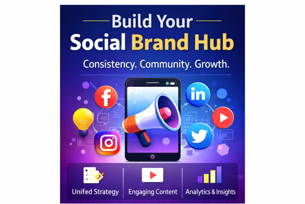 Powerful Social Brand Hub for Business Growth